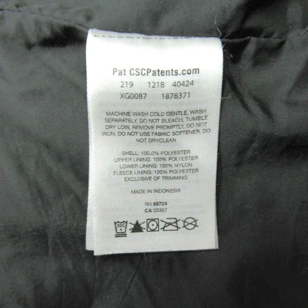 Columbia Jacket Kids Small 7/8 Black Hood 3in1 Shell OmniHeat Thermal Waterproof